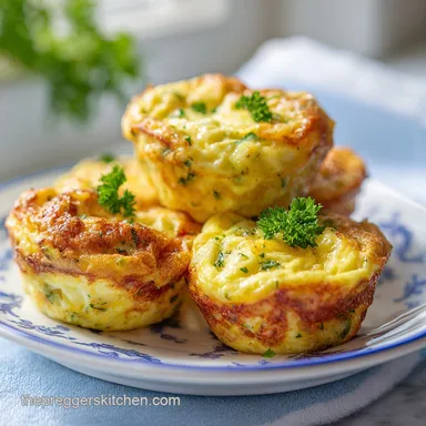 Mini Egg Frittatas: High-Protein Bites for 12 Servings