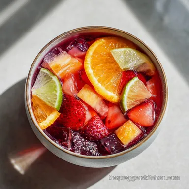 Non-Alcoholic Sangria Recipe for 12 Servings