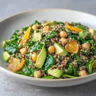 Nourishing Second Trimester Salad for 4