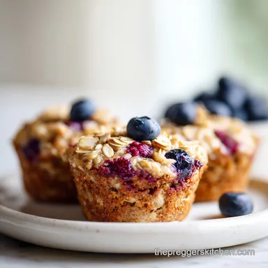 Easy Baked Oatmeal Cups For Nursing in 35 Min Recipe Card