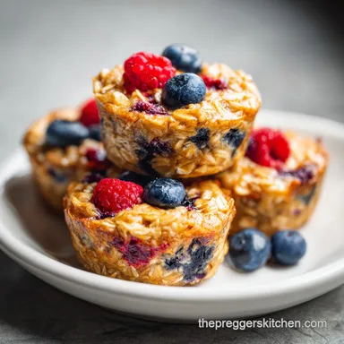 Easy Baked Oatmeal Cups For Nursing in 35 Min