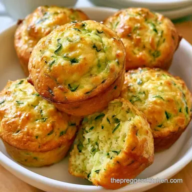 Zucchini Muffins in 35 Minutes Recipe Card