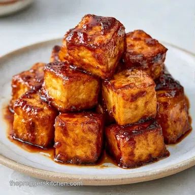 Pan Fried Tofu Dinner in 20 Minutes Recipe Card