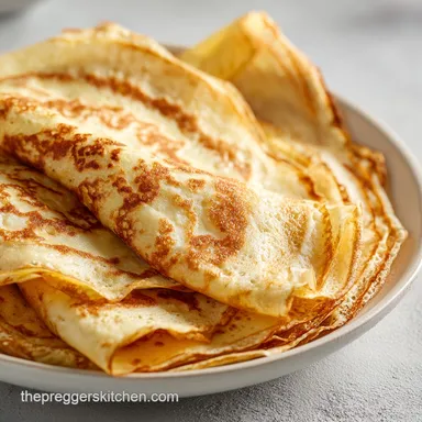 Perfect Crepe Recipe in 30 Minutes for 11 Silky Crepes