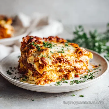 Postpartum Freezer Meal with Lasagna: Freezer Prep