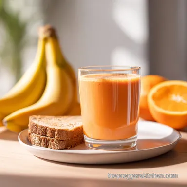 Healthy Pregnancy Smoothie for Breakfast in 5 Minutes