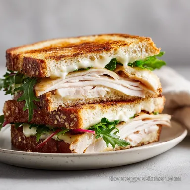 Pregnancy Safe Lunch Meat Sandwich in 10 Minutes Recipe Card