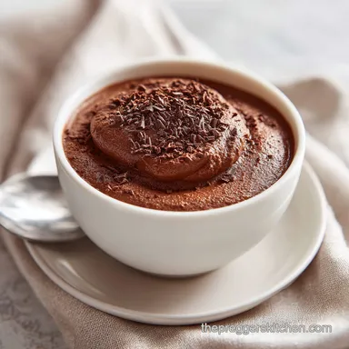 Chocolate Mousse: Creamy Recipe for Two Recipe Card