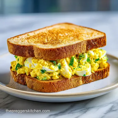 Pregnancy Safe Egg Salad Sandwich in 22 Minutes