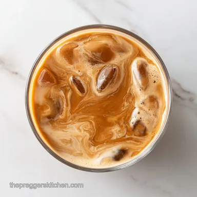 Iced Coffee Recipe for 4 Servings Recipe Card
