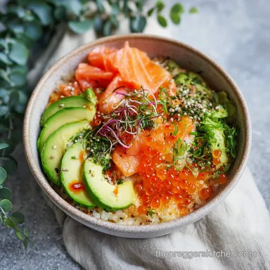 Safe Sushi Bowl Recipe for Pregnancy | 30 Min