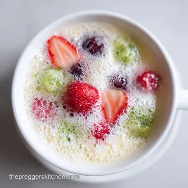 Prosecco Mocktail in 5 Minutes Recipe Card