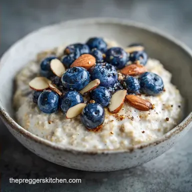 Berry Chia Overnight Oats: Make-Ahead