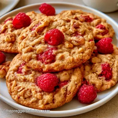 Raspberry Banana Cookies in 25 Minutes