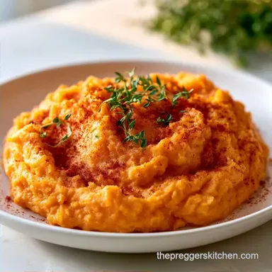 Roasted Sweet Potato Mash for 4 Servings