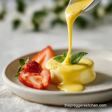 Pregnancy Safe Hollandaise Sauce in 20 Min Recipe Card