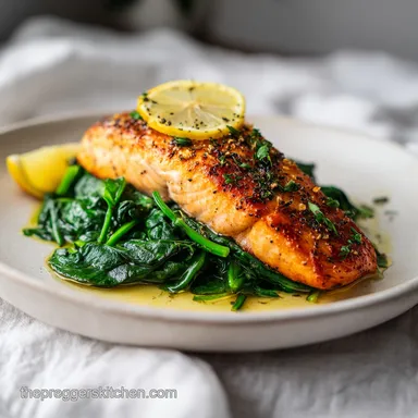 Salmon and Spinach: Healthy Pregnancy Dinner in 20 Minutes