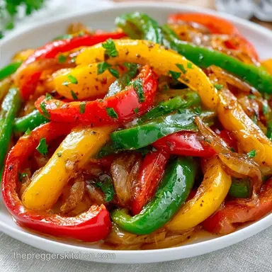 Saut&eacute;ed Peppers and Onions in 20 Minutes
