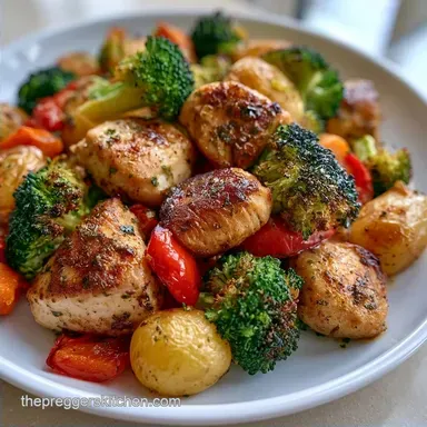 Sheet Pan Chicken with Baby Potatoes