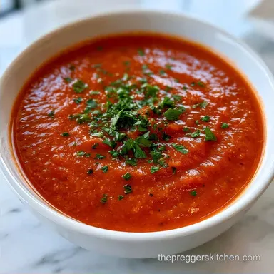Simple Creamy Tomato Soup in 25 Minutes