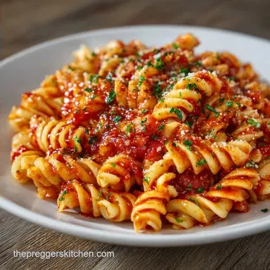 Simple OnePot Pregnancy Pasta for 4