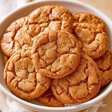 Soft Ginger Cookies with Molasses