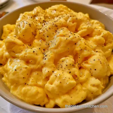 Soft Scrambled Eggs in 10 Minutes Recipe Card