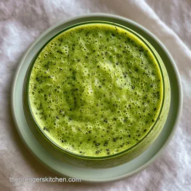 Spinach Banana Smoothie in 5 Minutes Recipe Card