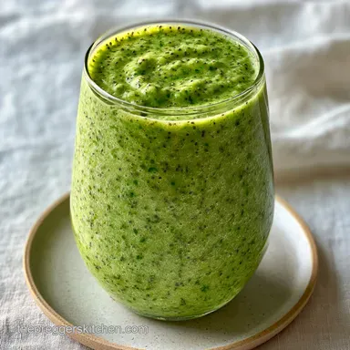 Spinach Banana Smoothie in 5 Minutes
