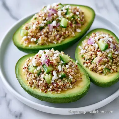 Stuffed Avocado in 15 Minutes Recipe Card