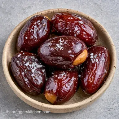Stuffed Dates with Peanut Butter Recipe Card