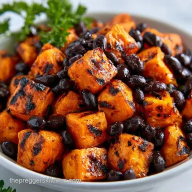 Sweet Potato Bean Bowl for 4 Servings