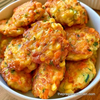 Vegetable Fritters in 25 Minutes Recipe Card