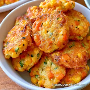 Vegetable Fritters in 25 Minutes