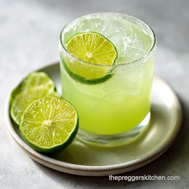 Virgin Margarita on the Rocks Recipe: 8 Min Recipe Card