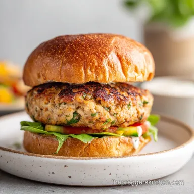 Turkey Burger Well Done Recipe for 4 Servings