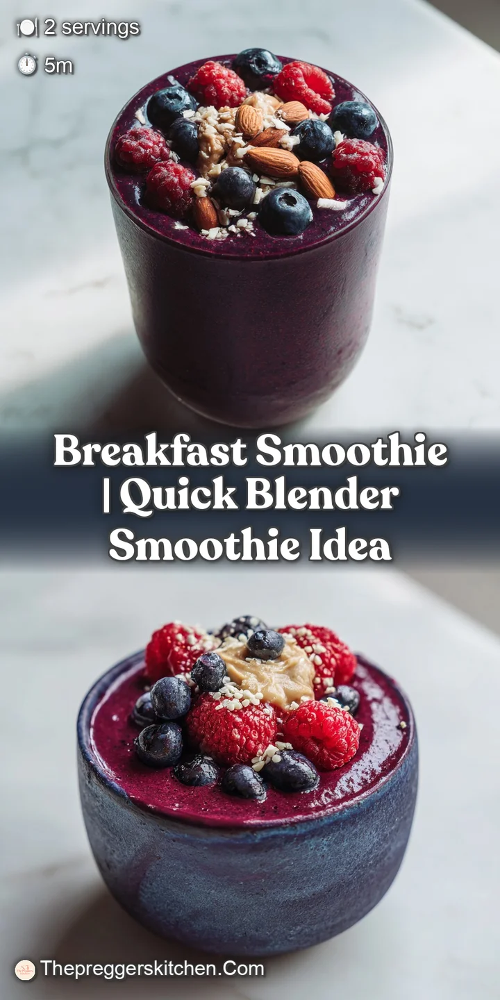 Close-up of a thick, creamy yellow smoothie swirl topped with tiny black chia seeds and a fresh strawberry slice.