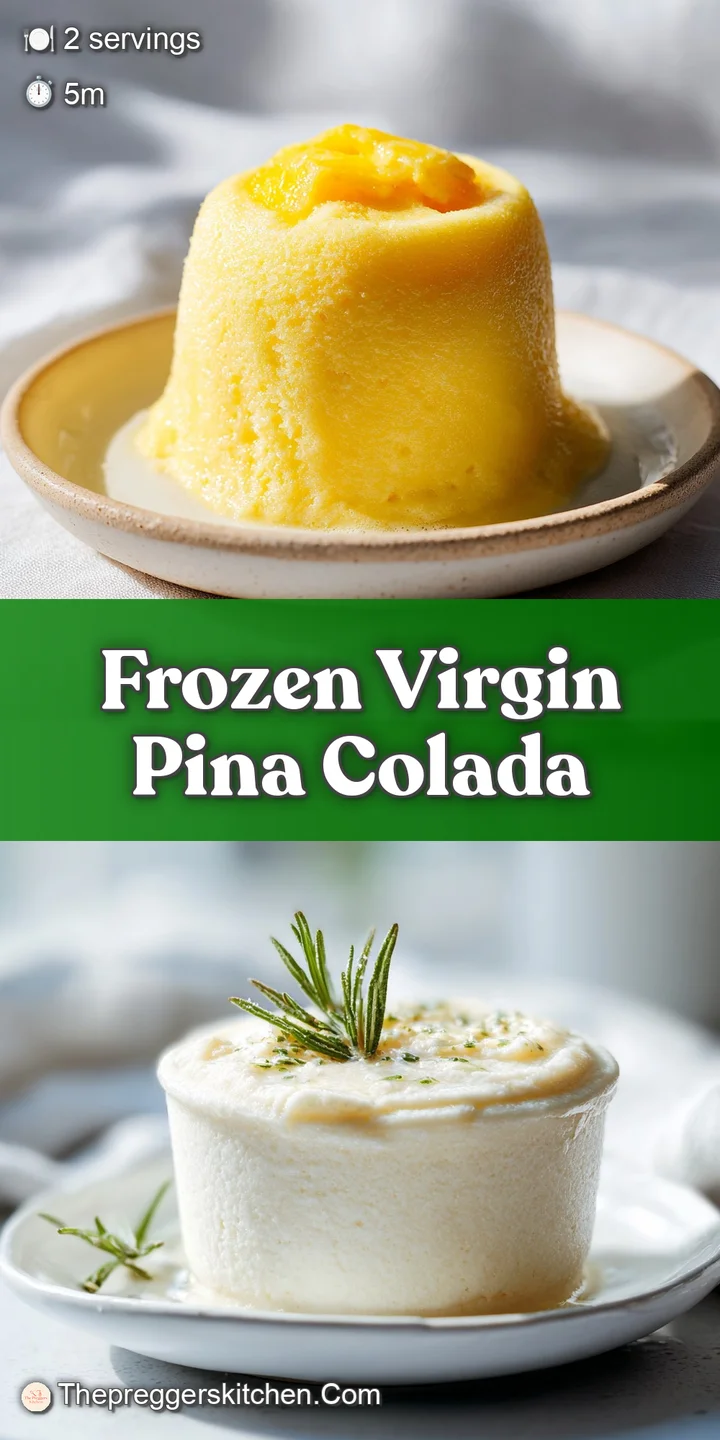 Close-up of a frosty, swirling pina colada, showcasing its creamy texture and vibrant garnish. Refreshing, tropical treat.