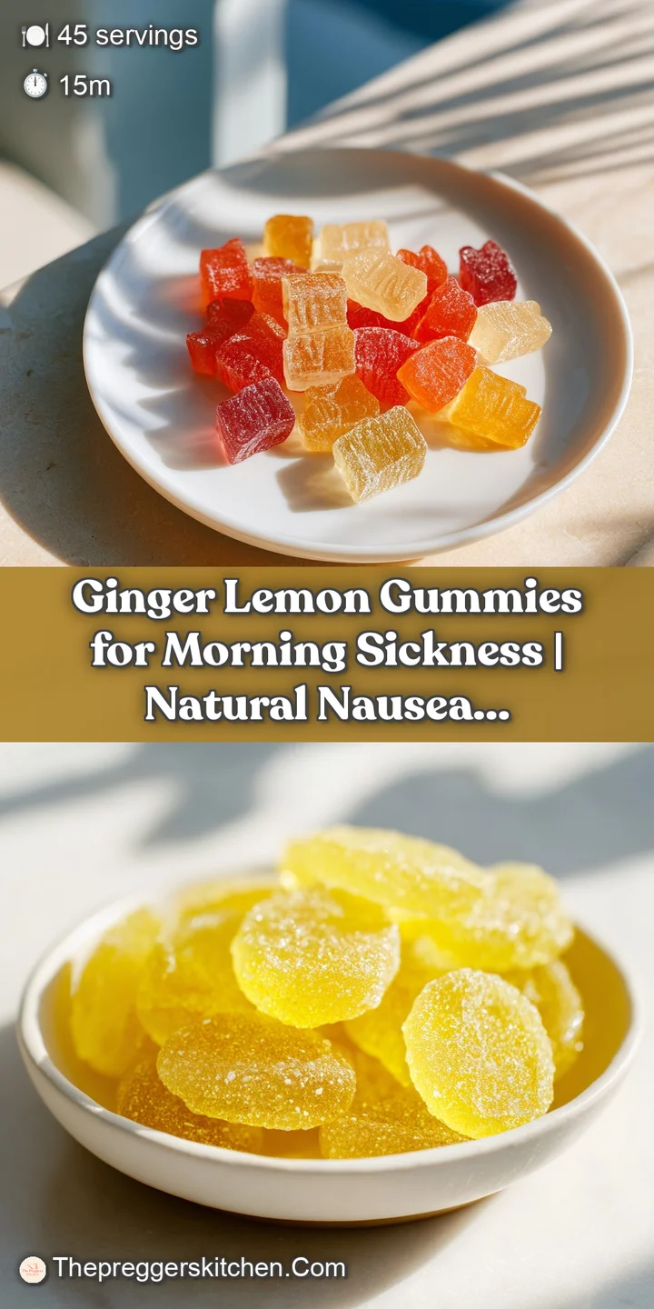 Macro view of a single translucent, chewy ginger lemon gummy cube catching the light, with subtle texture detail.