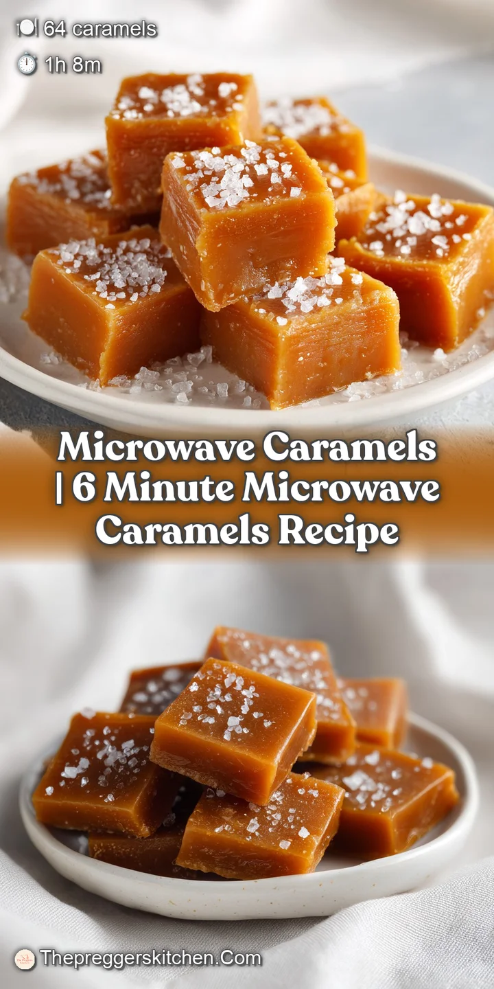 Close-up of a rich, amber caramel square with a glossy surface and a soft, velvety center that looks buttery smooth.