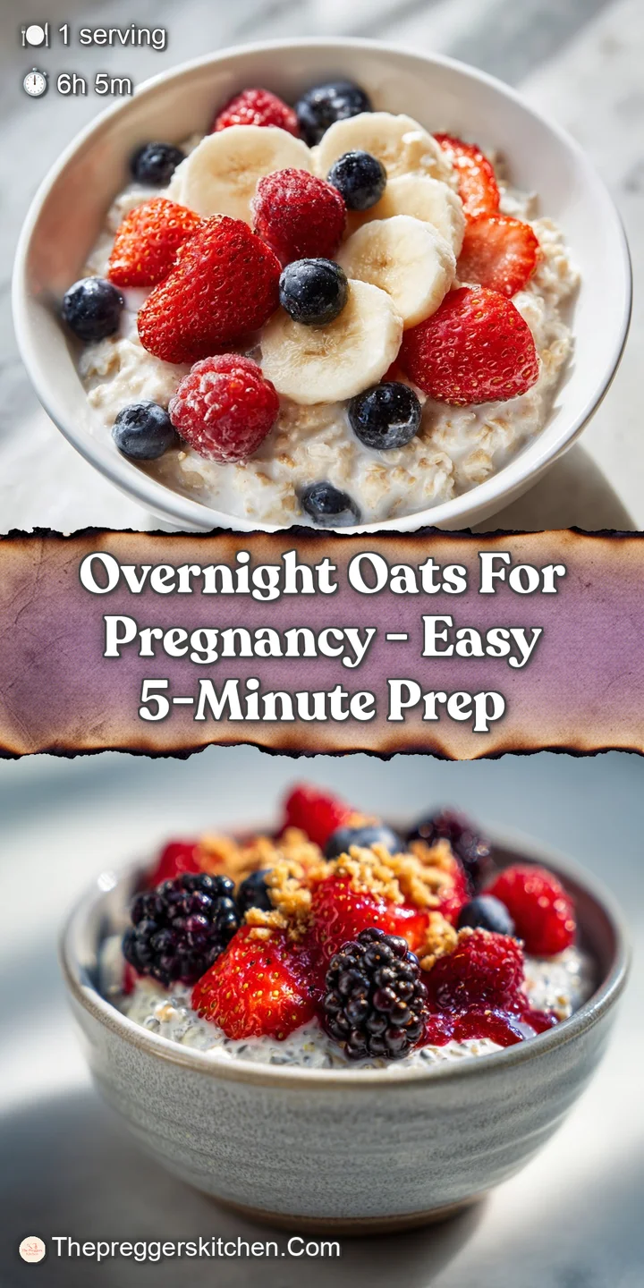 Close-up of plump blueberries and chopped walnuts atop a spoonful of creamy overnight oats. Inviting and delicious looking...