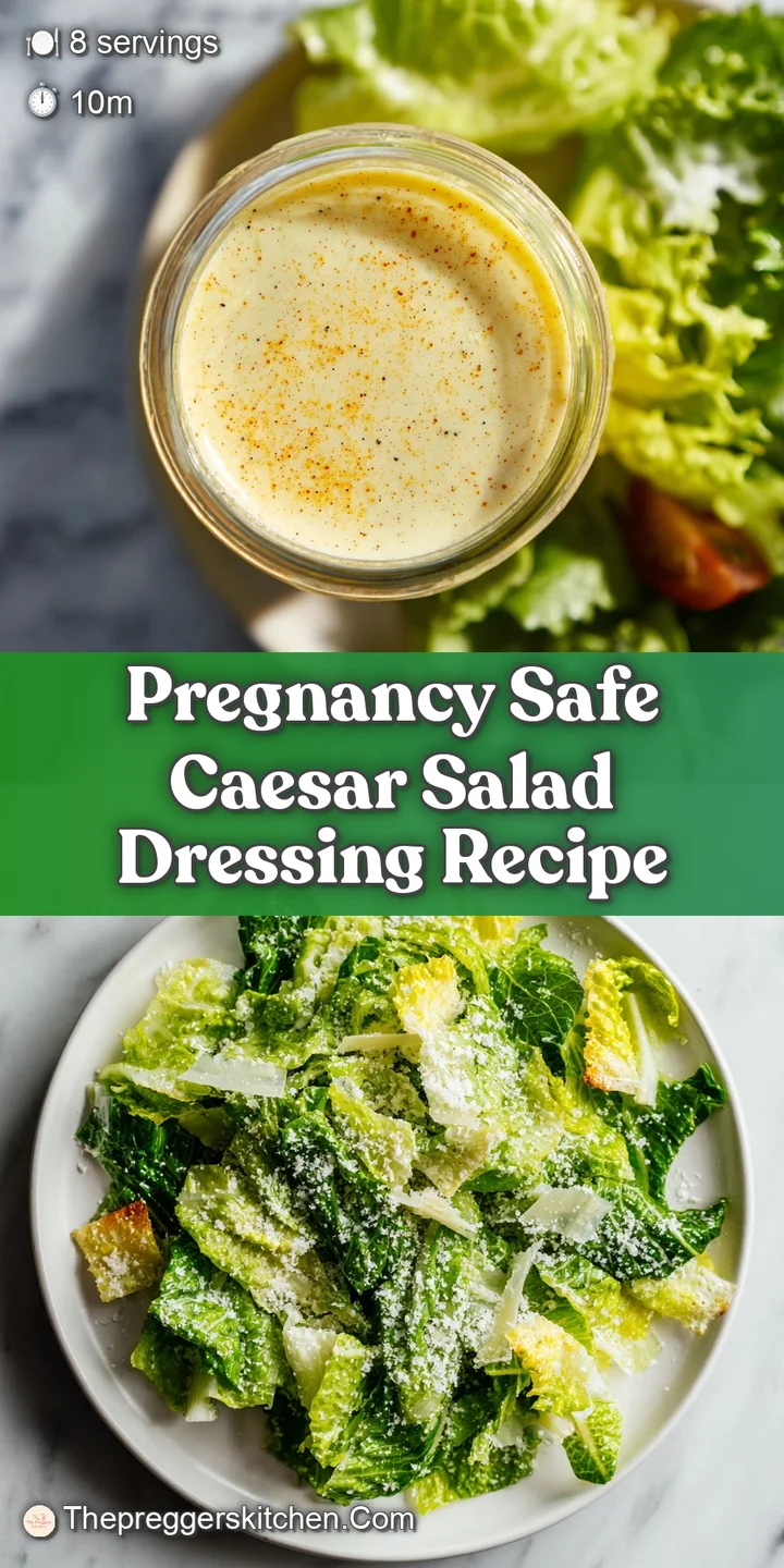 Close-up of thick, velvety Caesar dressing clinging to fresh romaine lettuce, showcasing texture and appetizing appearance.