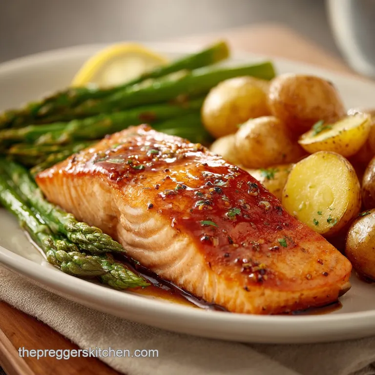 One-Pan Garlic Butter Baked Salmon