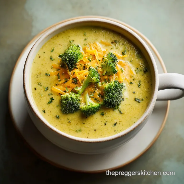 Vibrant green creamy soup in a modern bowl served with a toasted baguette slice on a neutral linen cloth.