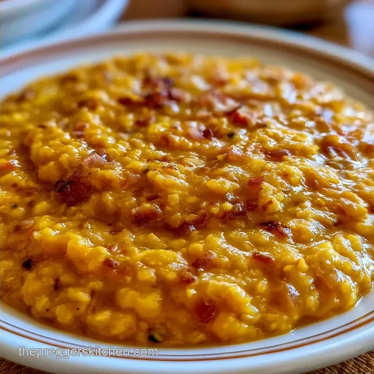 Nutrient-Dense Red Lentil Dal for Pregnancy
