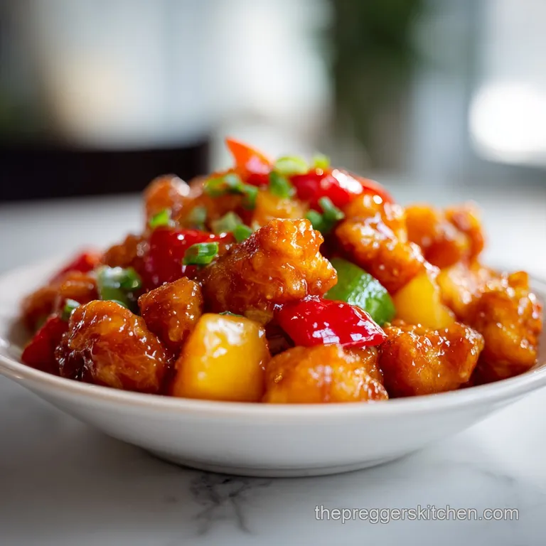 Sweet and Sour Chicken: Crispy and Tangy