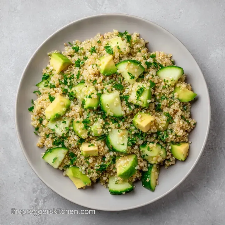 Chilled Ginger-Lemon Quinoa Bowl: Soothing and Bland