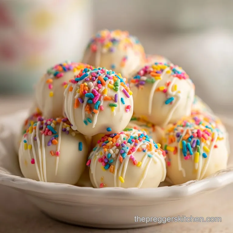 Sugar Cookie Truffles: Creamy and Buttery