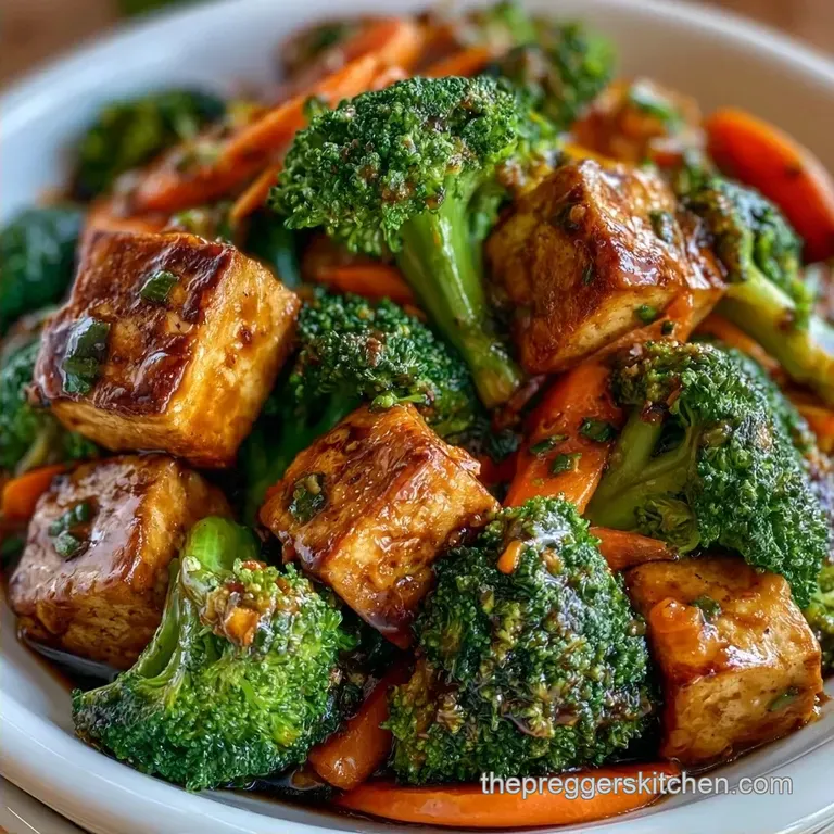 Easy Tofu Pregnancy Stirfry: Protein-Packed