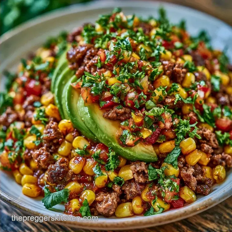 Ground Beef Burrito Bowl in 40 Minutes